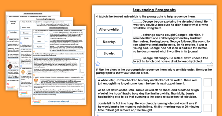 Summer Block 2 (Paragraphs) | Classroom Secrets