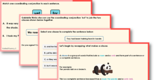 Year 4 Consolidating Co-ordinating Conjunctions Teaching PowerPoint