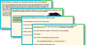 Year 5 Adverbials Teaching PowerPoint