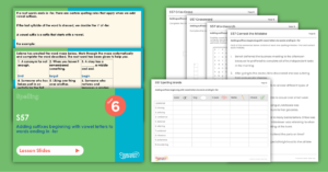 Year 6 Spelling Assessment Resources - S57 – Adding suffixes beginning with vowel letters to words ending in –fer