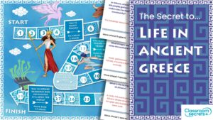 The Secret to Life in Ancient Greece - Board Game