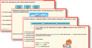Year 4 Consolidating Tenses Teaching PowerPoint