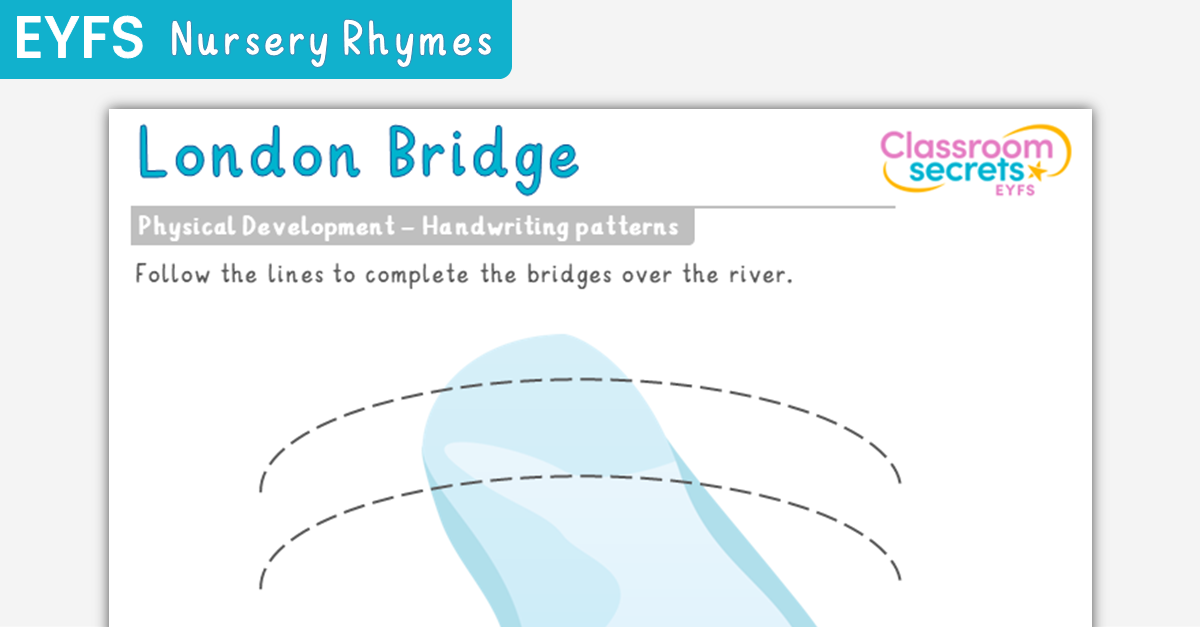 EYFS London Bridge Handwriting Patterns