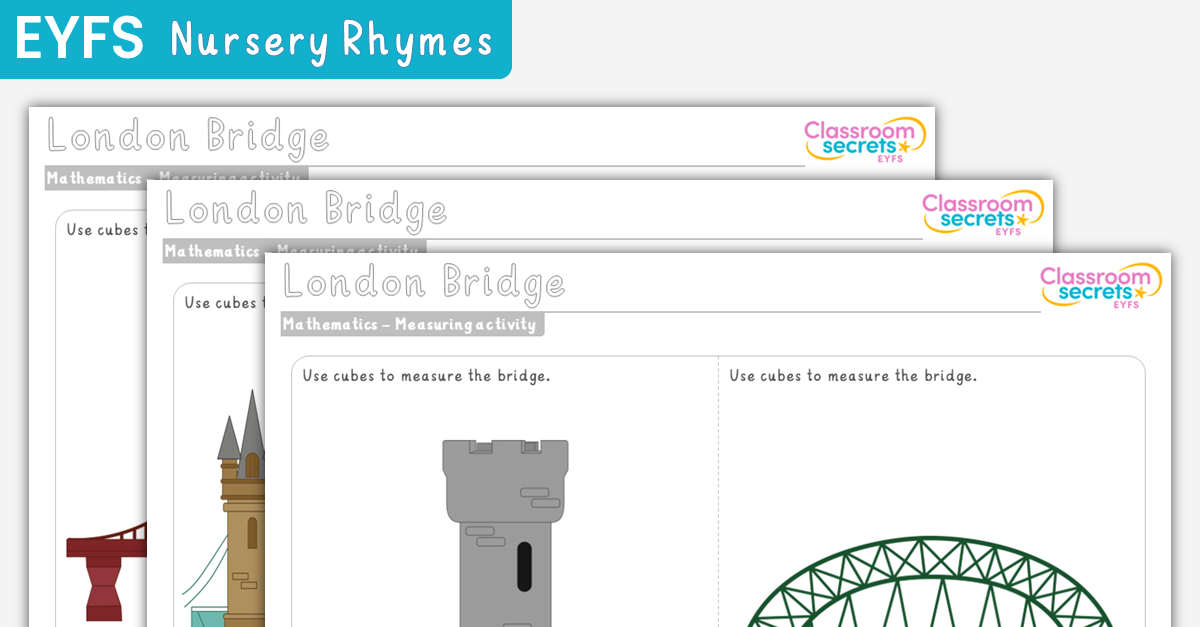 EYFS London Bridge Measuring Activity