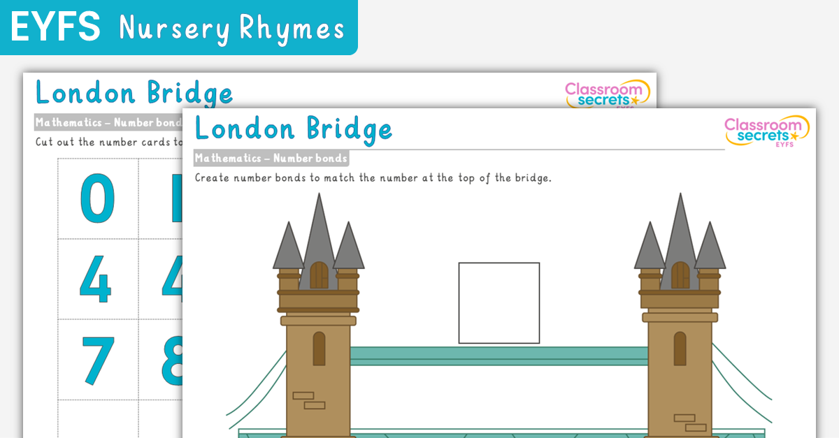 EYFS London Bridge Number Bonds Activity