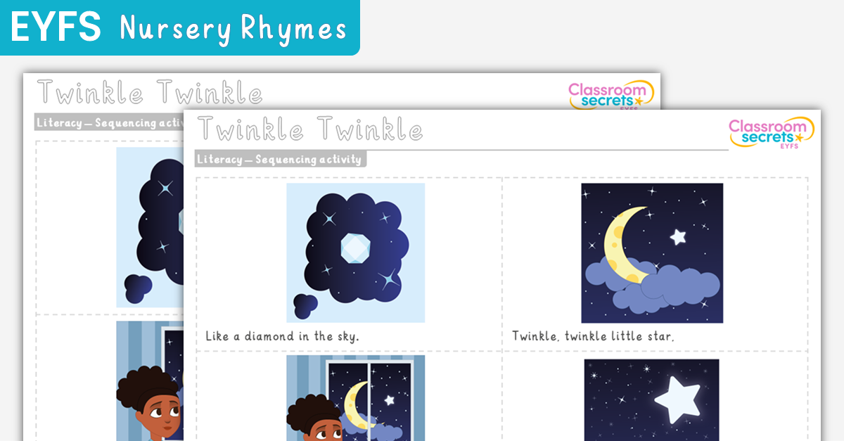 EYFS Twinkle Twinkle Sequencing Activity