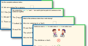 Recognising and Using a Sentence Teaching PowerPoint