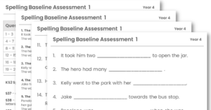 Year 4 Spelling Baseline Assessment 1