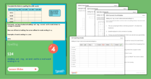 Year 4 Spelling Assessment Resources - S24 – Adding –ed, –ing, –er and –est to a root word ending in –y