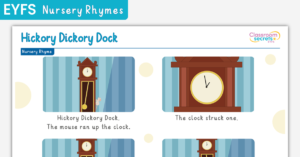 EYFS Hickory Dickory Dock