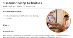 Reduce Lunchtime Food Waste - KS2 Practical Activity