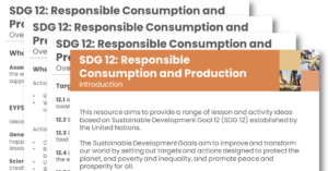 Sustainable Consumption and Production - Overview and Activity Ideas