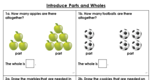 Introduce Parts and Wholes - Varied Fluency