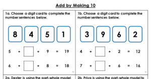 Add by Making 10 - Reasoning and Problem Solving