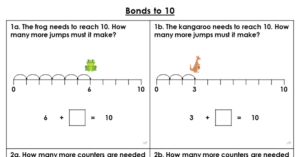 Bonds to 10 - Varied Fluency