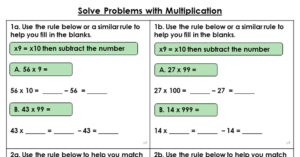 Solve Problems with Multiplication- Varied Fluency