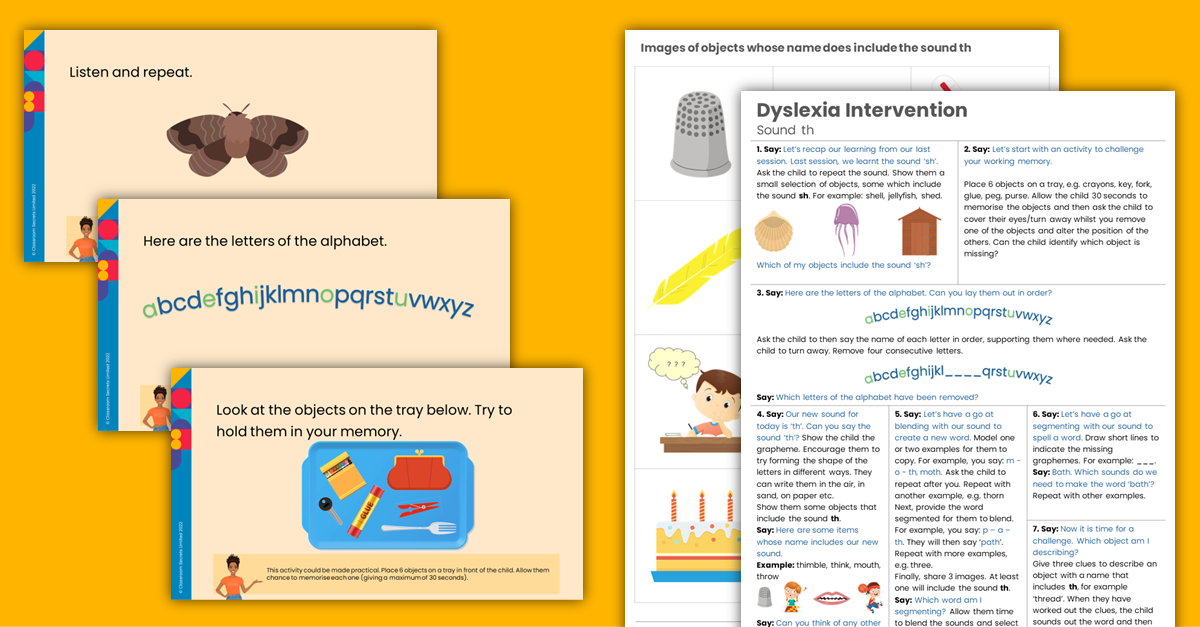 Dyslexia Intervention Programme Week 7