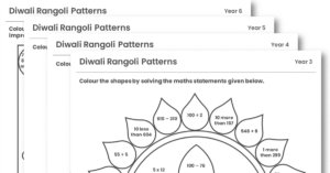 KS2 Diwali Rangoli Patterns