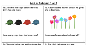Add or Subtract 1 or 2 - Varied Fluency