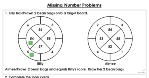 Missing Number Problems - Extension