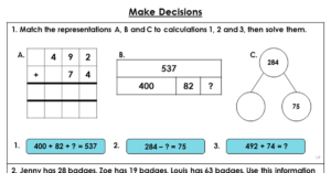 Make Decisions - Homework Extension