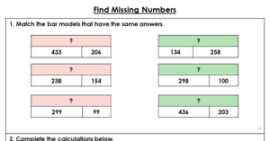 Find Missing Numbers - Extension