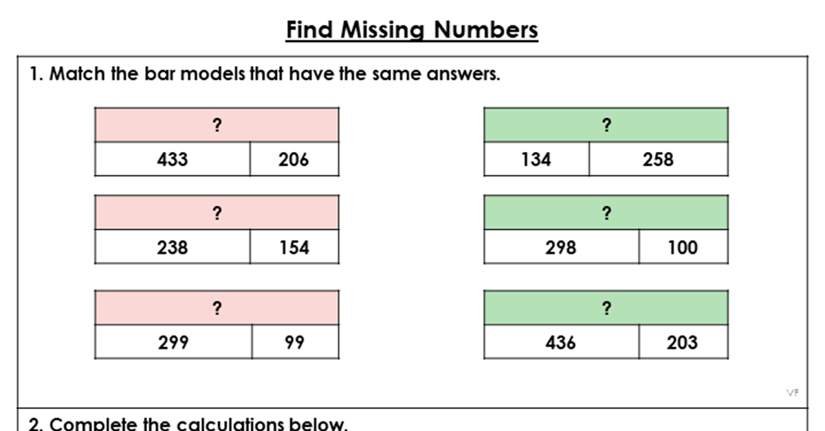 Find Missing Numbers - Extension