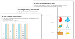 Dyslexia Intervention Programme Assessment Tool