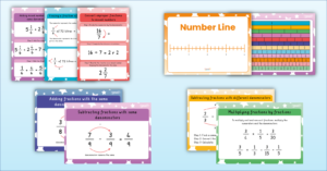 Fractions Year 5 & 6 Display Pack