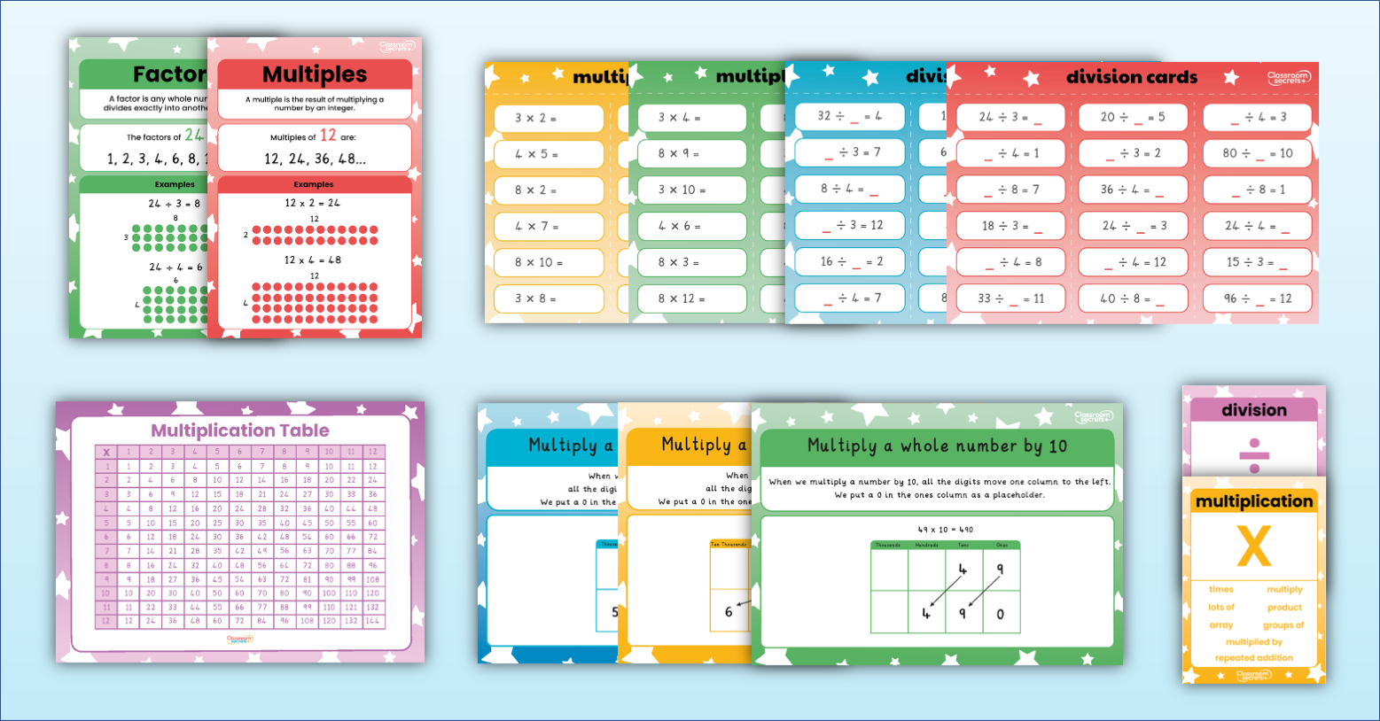 Number and Place Value Years 3 & 4 Display Pack