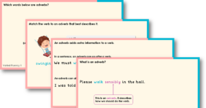 Year 2 What are Adverbs? Teaching PowerPoint