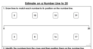 Estimate on a Number Line to 20 Extension