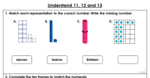 Understand 11, 12 and 13 - Extension