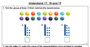 Understand 17, 18 and 19 - Extension