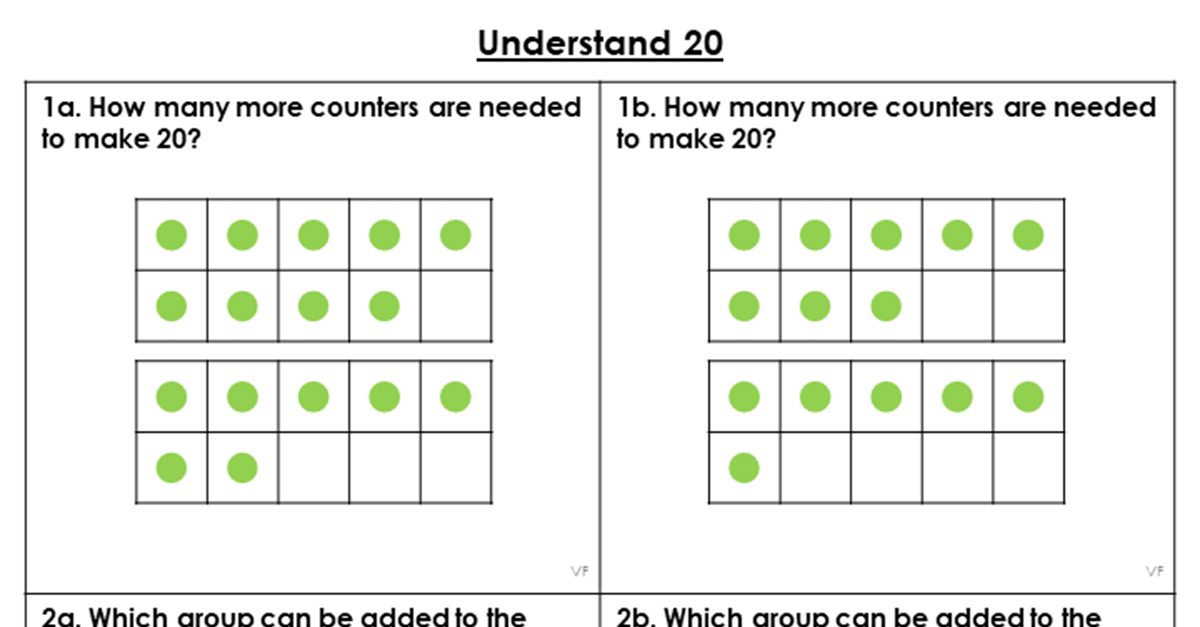 Understand 20 - Varied Fluency