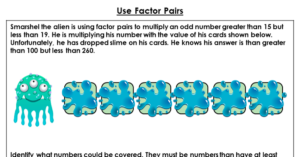 Use Factor Pairs - Discussion Problems