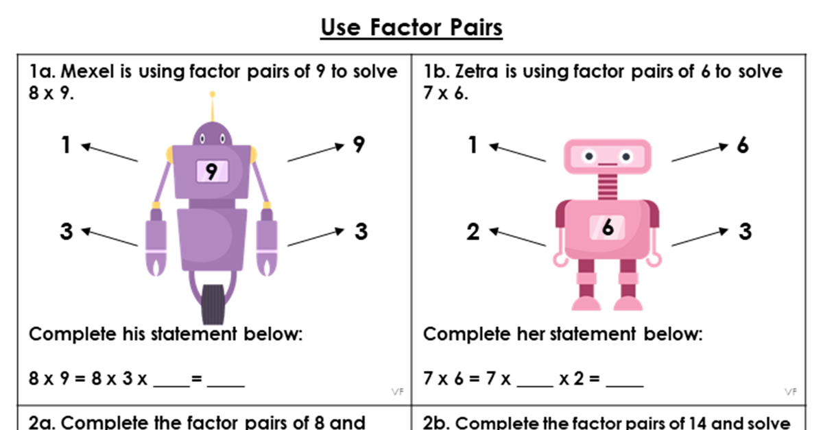 What are Factor Pairs? Definition, Facts, Examples - Twinkl