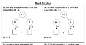 Short Division - Varied Fluency
