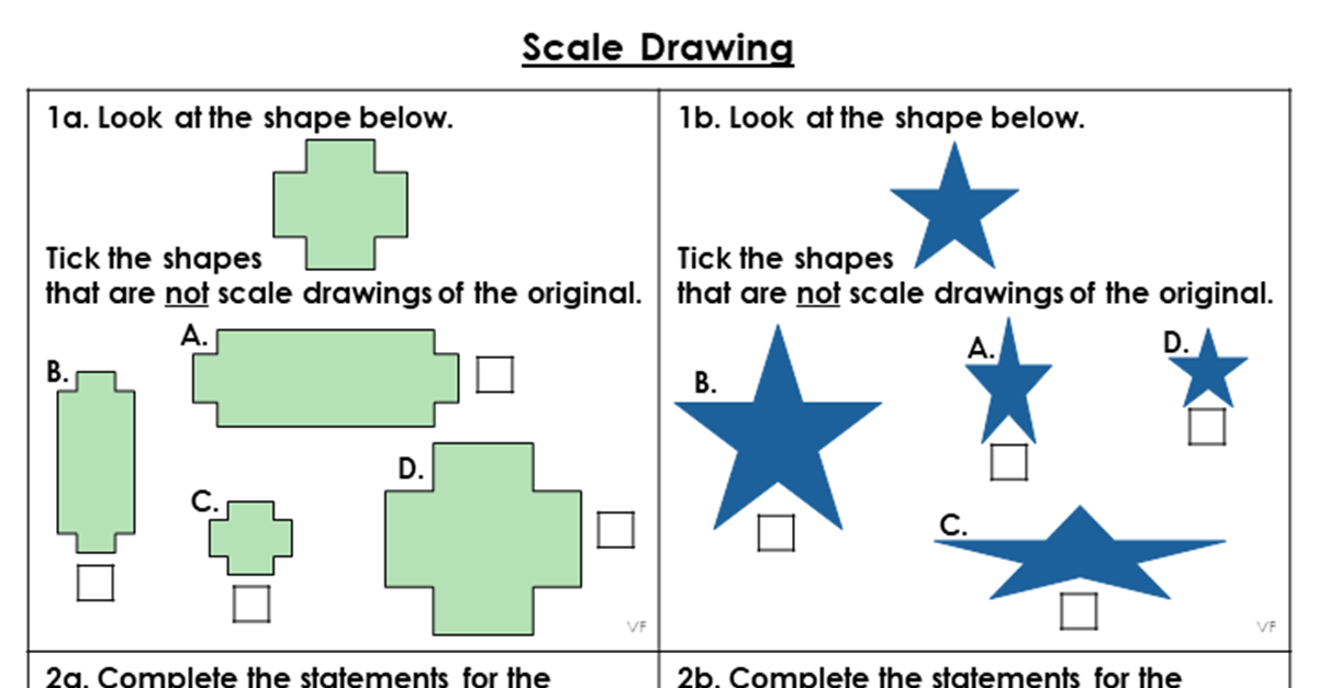 Scale Drawing - Varied Fluency