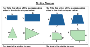 Similar Shapes - Varied Fluency