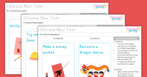 EYFS Chinese New Year Provision Enhancements