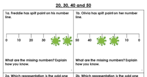20, 30, 40 and 50 - Reasoning and Problem Solving
