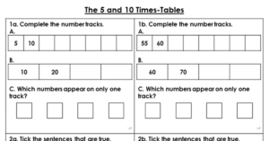The 5 and 10 Times-Tables - Varied Fluency