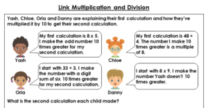 Link Multiplication and Division - Discussion Problem