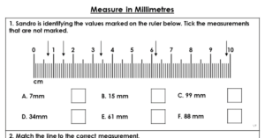 Measure in Millimetres - Extension