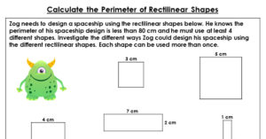 Calculate the Perimeter of Rectilinear Shapes - Discussion Problems