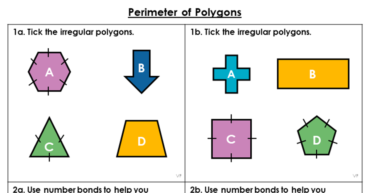 Perimeter of Polygons - Varied Fluency