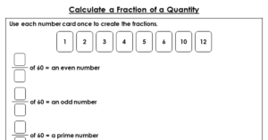 Calculate a Fraction of a Quantity - Discussion Problems