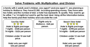 Solve Problems with Multiplication and Division - Discussion Problems