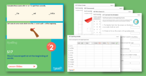 Year 2 Spelling Assessment Resources - S17 The /r/ sound spelt wr at the beginning of words